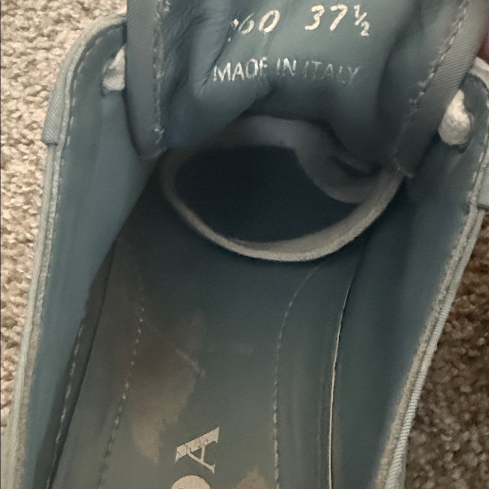 Prada light blue platform sneakers size 8 - Picture 9 of 12